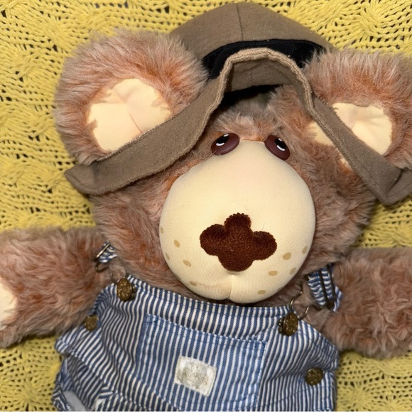 Vtg Furskins Bear Dudley Plush Xavier Roberts Cabbage Patch 22" 1983 1984 Tag - Picture 2 of 16
